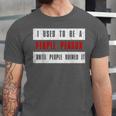 Retro Sarcastic Introvert I Used To Be A People Person Unisex Jersey T-Shirt Retro Sarcastic Introvert I Used To Be A People Person Unisex Jersey T-Shirt