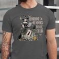 Retro Scary Horror Readers Book Club Spooky Halloween Unisex Jersey T-Shirt