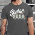 Retro Senior Class Of 2022 Men Women Graduation 90's Grad Unisex Jersey T-Shirt