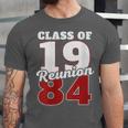 Reunion 1984 Class Of 1984 Reunion 84 Graduation 1984 Unisex Jersey T-Shirt