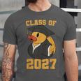 Rubber Duck Class Of 2027 Senior 2027 Graduation Year Senior Unisex Jersey T-Shirt