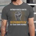 Sarcastic Anti Social Introvert Social Interaction Unisex Jersey T-Shirt