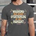 Sarcastic For Deep Thinkers Introverts Groovy Unisex Jersey T-Shirt