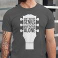 Sarcastic Jokes Genius Songwriters Are Introvert Guitarist Unisex Jersey T-Shirt