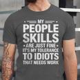 Sarcastic Saying Humor Introvert Workplace Attitude Unisex Jersey T-Shirt Sarcastic Saying Humor Introvert Workplace Attitude Unisex Jersey T-Shirt