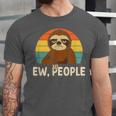 Sarcastic Sloth Introvert Anti Social Unisex Jersey T-Shirt Sarcastic Sloth Introvert Anti Social Unisex Jersey T-Shirt