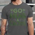 Sassy Saying Go Hug Cactus Introverts Sassy Quote No Hugs Unisex Jersey T-Shirt