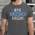 Say Goodbye To Junior High School Fun Graduation Unisex Jersey T-Shirt