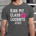 Sen18r Shirt Senior 2018 Graduation Kiss Lips Unisex Jersey T-Shirt