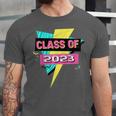 Senior 2023 Graduation Class Of 2023 Retro 90's Graduation Unisex Jersey T-Shirt