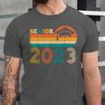 Senior 2023 Retro Class Of 2023 Seniors Graduation 23 Unisex Jersey T-Shirt