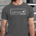 Senior 2024 Class Of 2024 Graduation Unisex Jersey T-Shirt