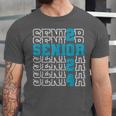 Senior 2024 Graduation Class Of 2024 Senior Boys Girls Unisex Jersey T-Shirt