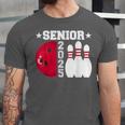 Senior 2025 Bowling Player Class Of 2025 Graduation Seniors Unisex Jersey T-Shirt