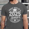 Senior 2025 Cheer Team Mom High School Graduation Outfit Unisex Jersey T-Shirt