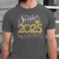 Senior 2025 Graduation Sunflower Class Of 2025 Unisex Jersey T-Shirt