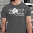Senior 2025 Volleyball Mom High School Graduation Outfit Pro Unisex Jersey T-Shirt