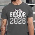 Senior 2026 Wrestling Class Of 2026 Wrestler Graduation Unisex Jersey T-Shirt