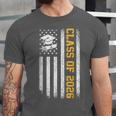 Senior 26 Class Of 2026 American Flag Graduation 2026 Unisex Jersey T-Shirt