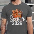 Senior Basketball Class Of 2026 Coquette Graduation Day Unisex Jersey T-Shirt