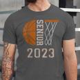 Senior Class Of 2023 Graduation Basketball Team Graduate Unisex Jersey T-Shirt