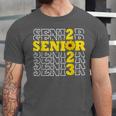Senior Class Of 2023 Sunflower Graduation Seniors 23 Unisex Jersey T-Shirt