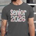 Senior Class Of 2026 Graduation 2026 Coquette Pink Bow Cute Unisex Jersey T-Shirt