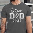 Senior Dad 2026 Graduation Class Of 2026 Men Daddy Father Unisex Jersey T-Shirt
