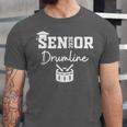 Senior Drumline Class Of 2026 Marching Band Graduation Unisex Jersey T-Shirt