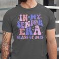 In My Senior Era Class Of 2025 Groovy Senior 2025 Graduation Unisex Jersey T-Shirt