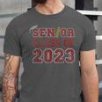 Senior Graduation Class Of 2023 High School College Graduate Unisex Jersey T-Shirt