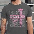 Senior Mom 2027 Class Of 2027 Coquette Bow Graduation 2027 Unisex Jersey T-Shirt
