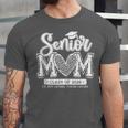 Senior Mom Class Of 2026 Senior Mama 2026 Graduation Leopard Unisex Jersey T-Shirt