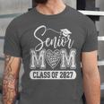 Senior Mom Class Of 2027 Senior Mama 2027 Graduation Unisex Jersey T-Shirt