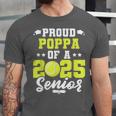 Senior Poppa 2025 Tennis Class Of 2025 Graduation Unisex Jersey T-Shirt