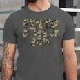 Seniors 2019 Class TShirt Camo Print T-Shirt Graduation Gift Unisex Jersey T-Shirt