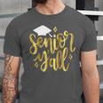Seniors Y'All 2019 Graduation Tshirt High School College Unisex Jersey T-Shirt