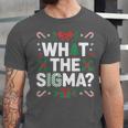 What The Sigma Christmas Party Outfit For Introverts Unisex Jersey T-Shirt What The Sigma Christmas Party Outfit For Introverts Unisex Jersey T-Shirt
