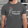 Silent Night Please Christmas Introvert Unisex Jersey T-Shirt Silent Night Please Christmas Introvert Unisex Jersey T-Shirt