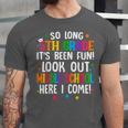 So Long 5th Grade Graduation Middle School Here I Come Kids Unisex Jersey T-Shirt