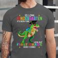 So Long Kindergarten Graduation Class 2025 Dinosaur Kids Unisex Jersey T-Shirt
