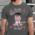 So Long Kindergarten Graduation Class 2025 Unicorn Girls Unisex Jersey T-Shirt