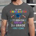 So Long Kindergarten Graduation Look Out 1st Grade 2025 Kids Unisex Jersey T-Shirt