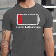 Social Battery Low Introvert Unisex Jersey T-Shirt Social Battery Low Introvert Unisex Jersey T-Shirt