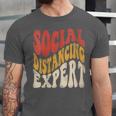Social Distancing Expert Introvert Unisex Jersey T-Shirt