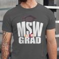 Social Work MSW Graduation Masters Degree Worker 2020 Unisex Jersey T-Shirt