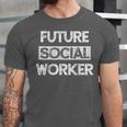 Social Worker Social Work Student Graduation Unisex Jersey T-Shirt