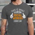 Social Work s Graduation Social Worker Men Unisex Jersey T-Shirt