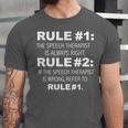 Speech Therapist Is Always Right Speech Therapy Graduation Unisex Jersey T-Shirt