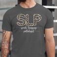 Speech Therapy Graduation For CCC-SLP Therapist Unisex Jersey T-Shirt